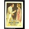 Image 1 : Who Cares? (Select 1919) One Sheet (27" X...