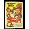Image 1 : Song of Nevada (Republic, 1941). One Sheet...