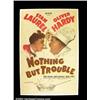 Image 1 : Nothing But Trouble (MGM 1944) One Sheet (...