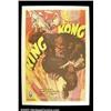Image 1 : King Kong (RKO 1933) One Sheet (27" X 41")...
