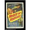 Image 1 : House of Horrors (Universal, 1946). One Sh...