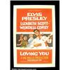 Image 1 : Loving You (Paramount, 1957). One Sheet (2...