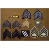 Image 1 : COLLECTION OF 12 PATCHES-MOSTLY UNIFORM CHEVRONS