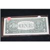 Image 2 : 1999 US Federal Reserve Note $1; Richmond VA Reserve; Radar Note