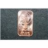 Image 1 : 2012 Copper Ingot; .999 Fine Copper 1 Oz.