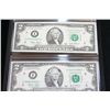 Image 1 : 2003 US Federal Reserve Note $2; Minneapolis MN Reserve & 2003 US Federal Reserve Note $2; Minneapol