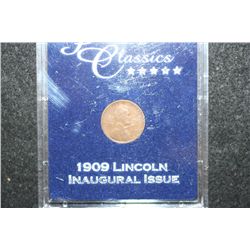 1909 Lincoln Inaugural Issue Penny; America's Presidential Classics