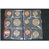Image 1 : 1990 US Mint Coin Set; P&D Mints; UNC
