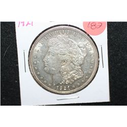 1921 Silver Morgan $1