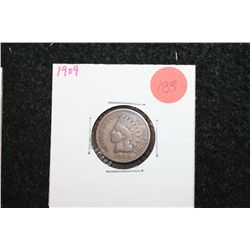 1909 Indian Head One Cent