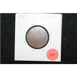 1867 Two Cents Piece