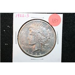 1922-S Peace $1