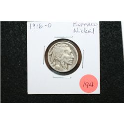 1916-D Buffalo Nickel