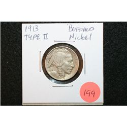 1913 Buffalo Nickel; Type II