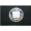 Image 1 : 1976 US Postmaster 58th Anniversary First Regulatory Scheduled US Air Mail Silver Round; .999 Fine S