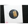 Image 2 : Credit Suisse Gold Ingot; 999.9 Fine Gold 1 Gram