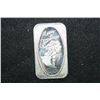 Image 1 : Merry Christmas Silver Ingot; .999 Fine Silver 1 Oz.