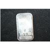 Image 2 : Merry Christmas Silver Ingot; .999 Fine Silver 1 Oz.