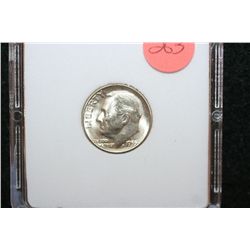 1955-S Roosevelt Dime; MCPCG Graded MS63