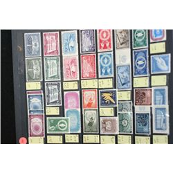 Foreign Postal Stamps; Various Dates, Amounts & Countries; Lot of 34