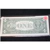 Image 2 : 1993 US Federal Reserve Note $1; New York NY Reserve; Radar Note