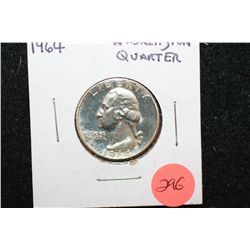 1964 Washington Quarter