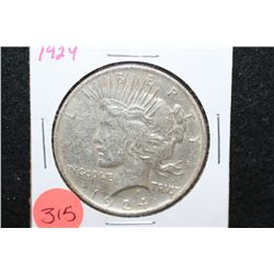 1924 Peace $1