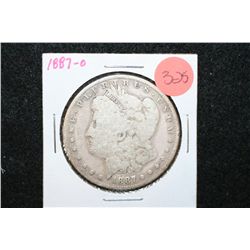 1887-O Silver Morgan $1