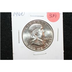 1960 Ben Franklin Half Dollar