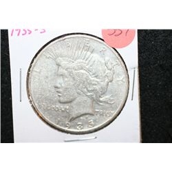 1935-S Peace $1