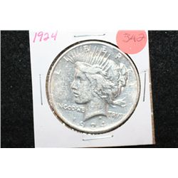 1924 Peace $1