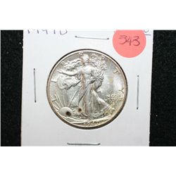 1947-D Walking Liberty Half Dollar
