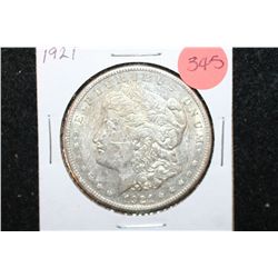 1921 Silver Morgan $1