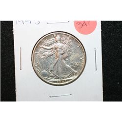 1943 Walking Liberty Half Dollar