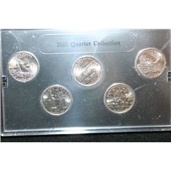 2001-D US Mint State Quarter Coin Set; BU