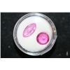 Image 2 : Loose Pink Colored Gemstone; Lot of 2