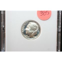 1964 Roosevelt Dime; MCPCG Graded PF68