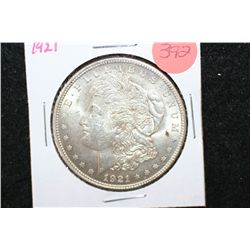 1921 Silver Morgan $1
