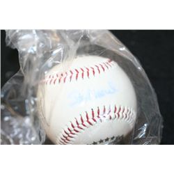 Signed Baseball "Stan The Man Musial"; COA Included