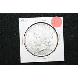 1923-S Peace $1