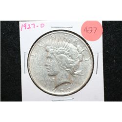 1927-D Peace $1