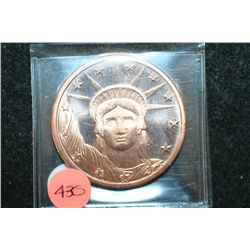 2011 Copper Round; .999 Fine Copper 1 Oz.