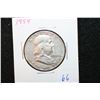 Image 1 : 1954 Ben Franklin Half Dollar