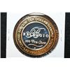 Image 2 : Bellagio Las Vegas NV Limited Edition Two-Tone $10 Gaming Token; .999 Fine Silver .60% Oz. ASW