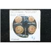 Image 1 : California Gold Tokens "REPLICA", Plated