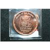 Image 2 : Republic of Texas Copper Round; .999 Fine Copper 1 Oz.