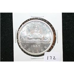 1965 Canada "Canoe" $1 Foreign Coin