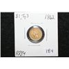 Image 1 : 1862 Liberty $1 Gold Coin; Type III