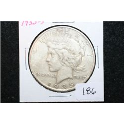 1935-S Peace $1