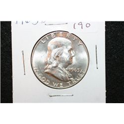 1963-D Ben Franklin Half Dollar